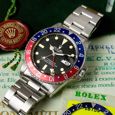 rolex gmt master pepsi 16750|Rolex GMT Master reference 1675.